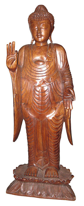 Wooden Buddha Statue 107Cm